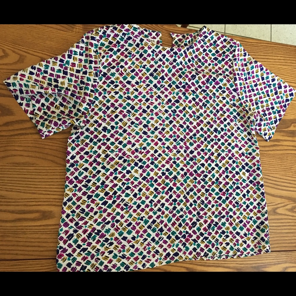 Jos A Bank Muilti colored short sleeve top